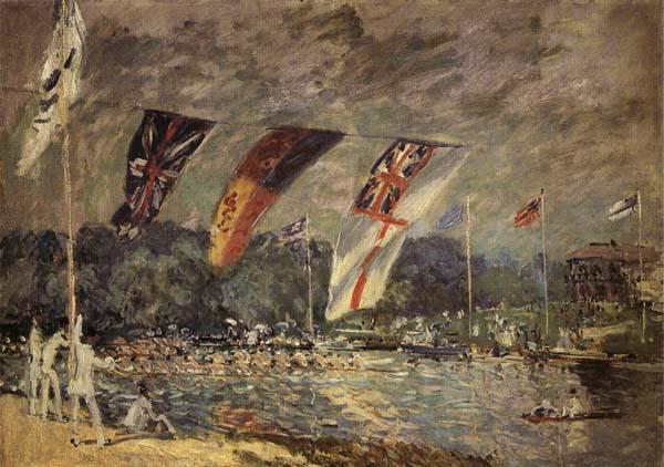 Alfred Sisley Regattas at Molesey